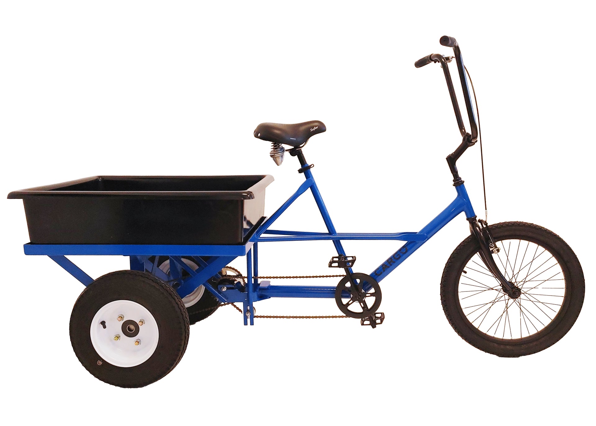 3 wheel cargo bicycle - Industrial Tricycle If you know, you Rose Gold Backpack Originally designed for industrial Color:Translucent Glow Back
